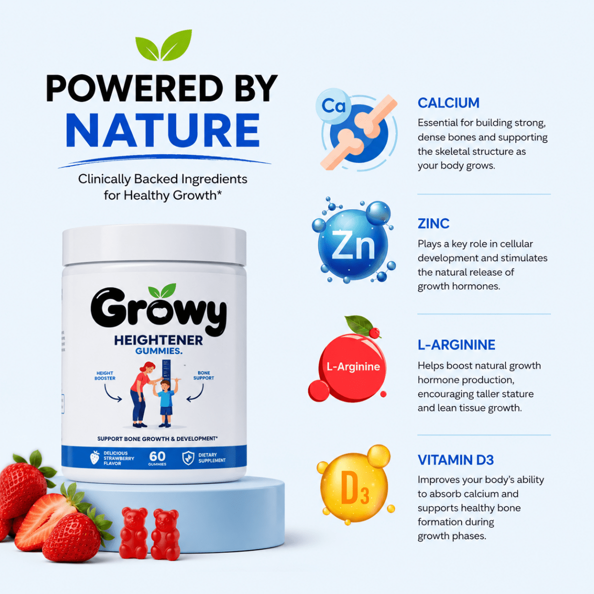 Growy ingredients